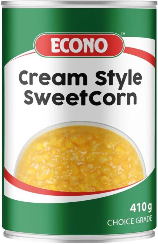Econo Cream Style Sweet Corn (410 g, Pack of 6)