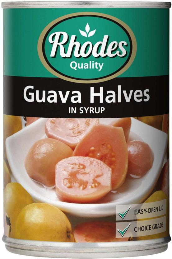 Rhodes Guava Halves in Syrup Fruits (410 g)