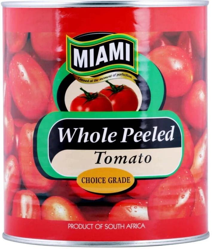 Miami Whole Peeled Tomato Vegetables (3 kg)