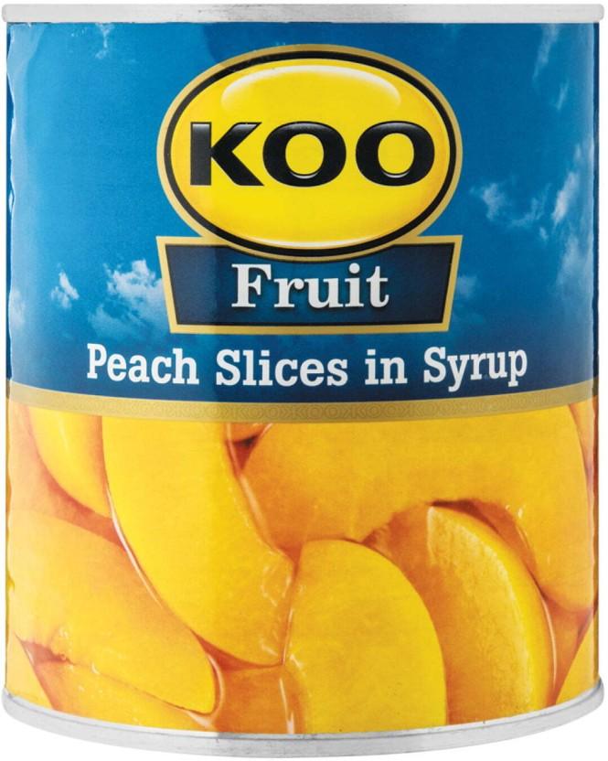 Koo Peach Slices in Syrup Fruits (825 g)