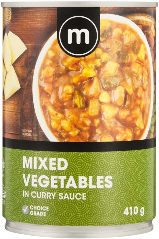 M Mixed Vegetables in Curry Sauce Vegetables (410 g, Pack of 6)