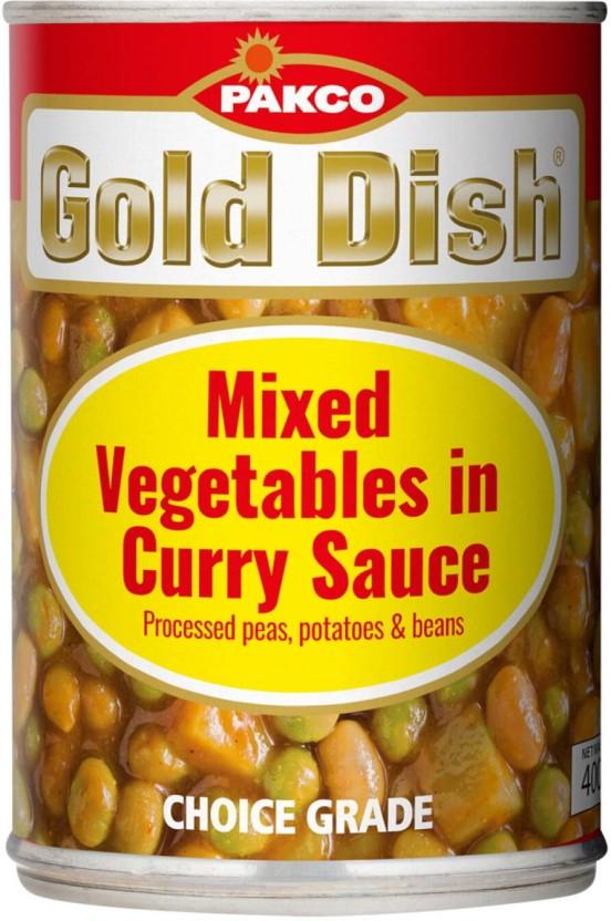 Gold Dish Mixed Vegetables in Curry Sauce Vegetables (415 g)