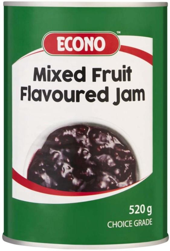 Econo Mixed Fruit Jam 410 g (Pack of 6)
