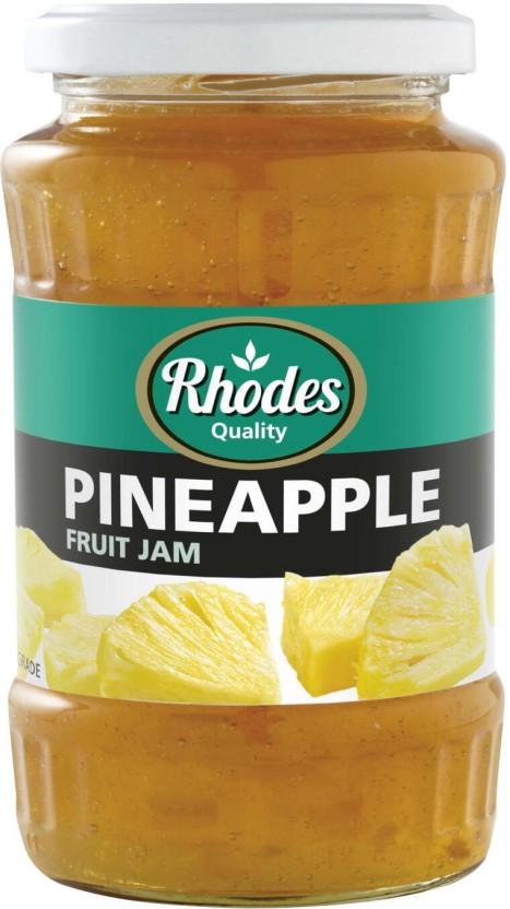 Rhodes Pineapple Fruit Jam 460 g (Pack of 12)