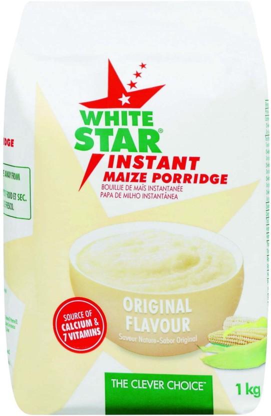 White Star Instant Maize Original Flavour Box (1 kg)