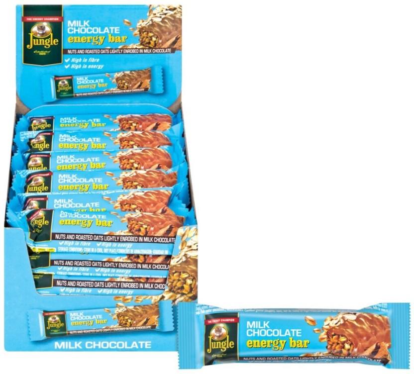 Jungle Energy Bar Milk Chocolate Sachet (30 x 40 g)