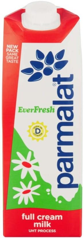 Parmalat Everfresh Full Cream Milk, Plain Flavour (1 L)