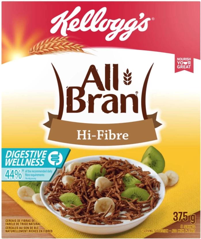 Kellogg's All Bran Hi-Fibre Box (375 g)