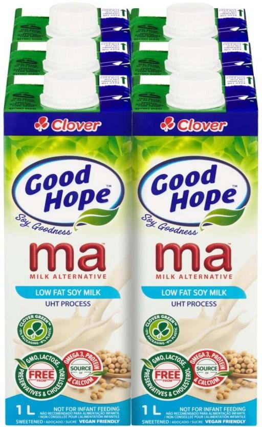 Good Hope Ma Milk Alternative, Soy Flavour (6 x 1 L)