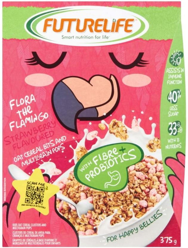 Futurelife Flora The Flamingo Strawberry Flavour Box (375 g)