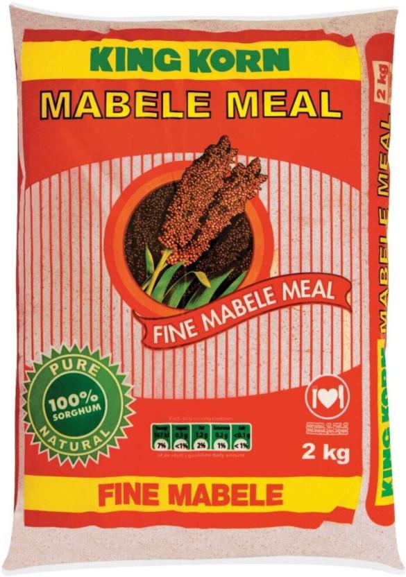 King Korn Fine Mabele Meal Pouch (10 x 2 kg)