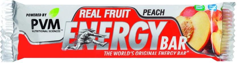 Pvm Real Fruit Peach Energy Bar Sachet (240 x 45 g)
