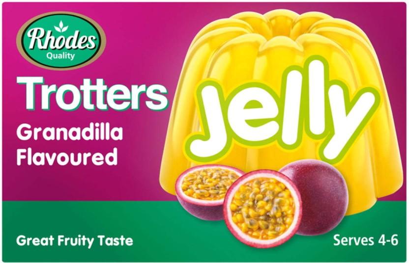 Rhodes Trotters Granadilla Flavoured Jelly Crystals (40 g)