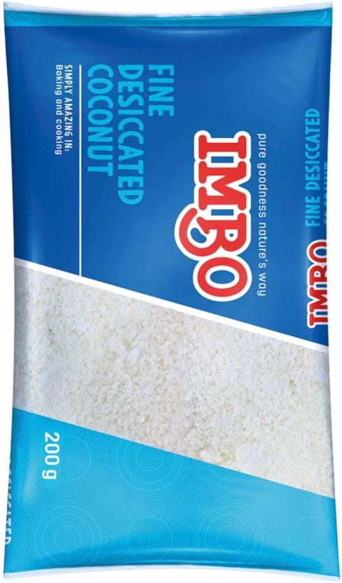 Imbo Fine Desiccated Coconut Powder (10 x 200 g)