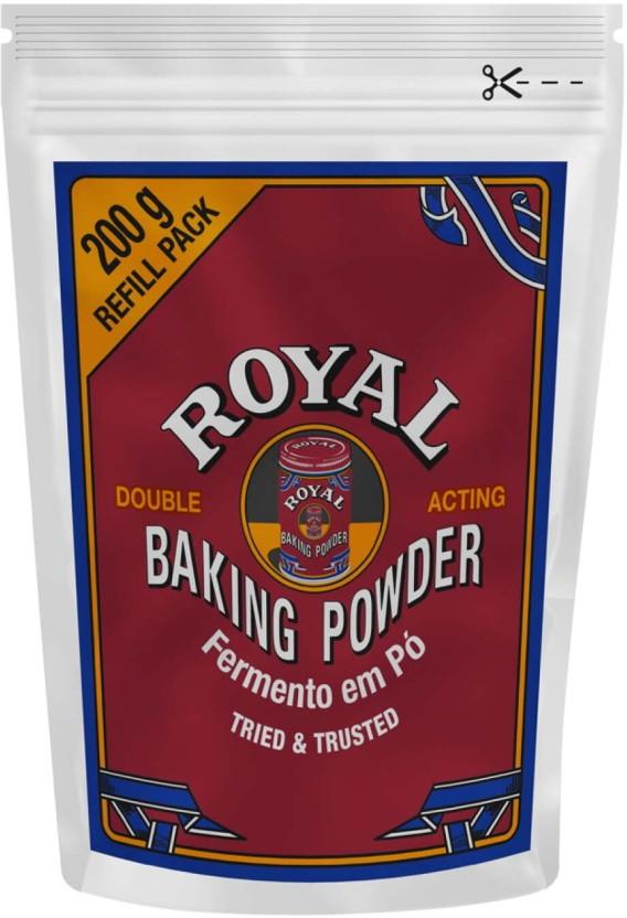 Royal Double Action Refill Pack Baking Powder (200 g)