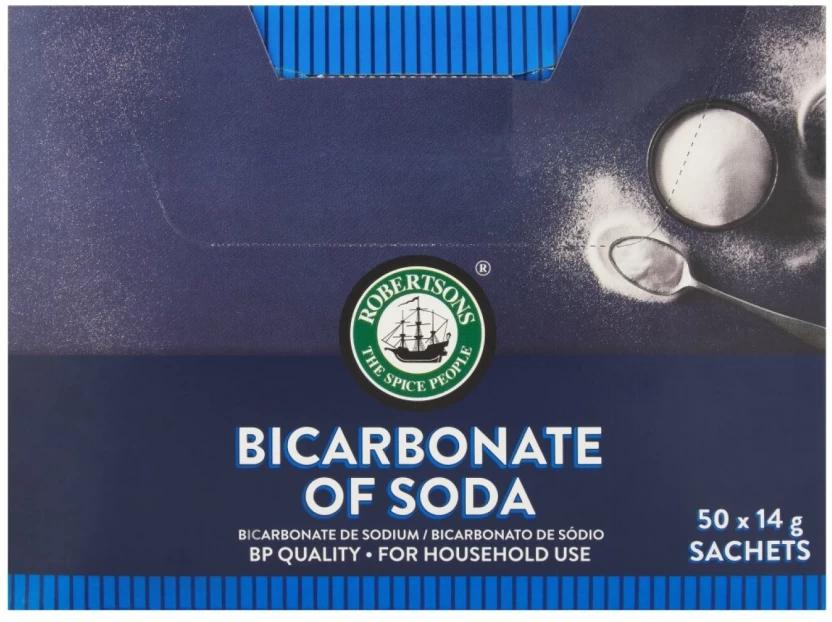 Robertsons BP Quality Baking Soda Powder (50 x 14 g)