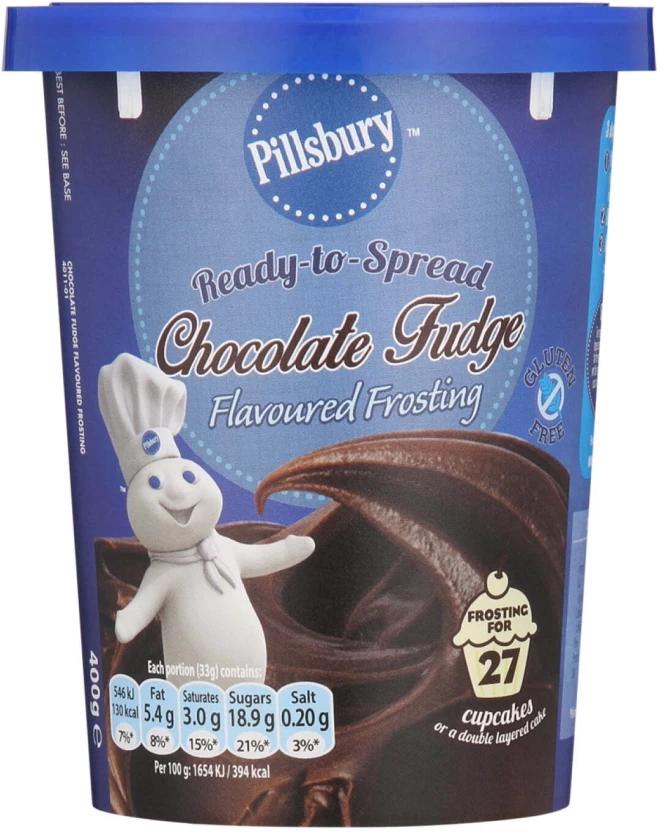Pillsbury Chocolate Fudge Flavoured Frosting Icing (400 g)