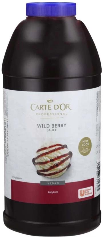 Carte D'Or Wild Berry Sauce Castor Sugar Liquid (2 L)