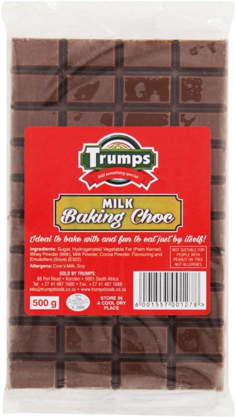 Trumps Milk Chocolate Baking Bars Paste (500 g)