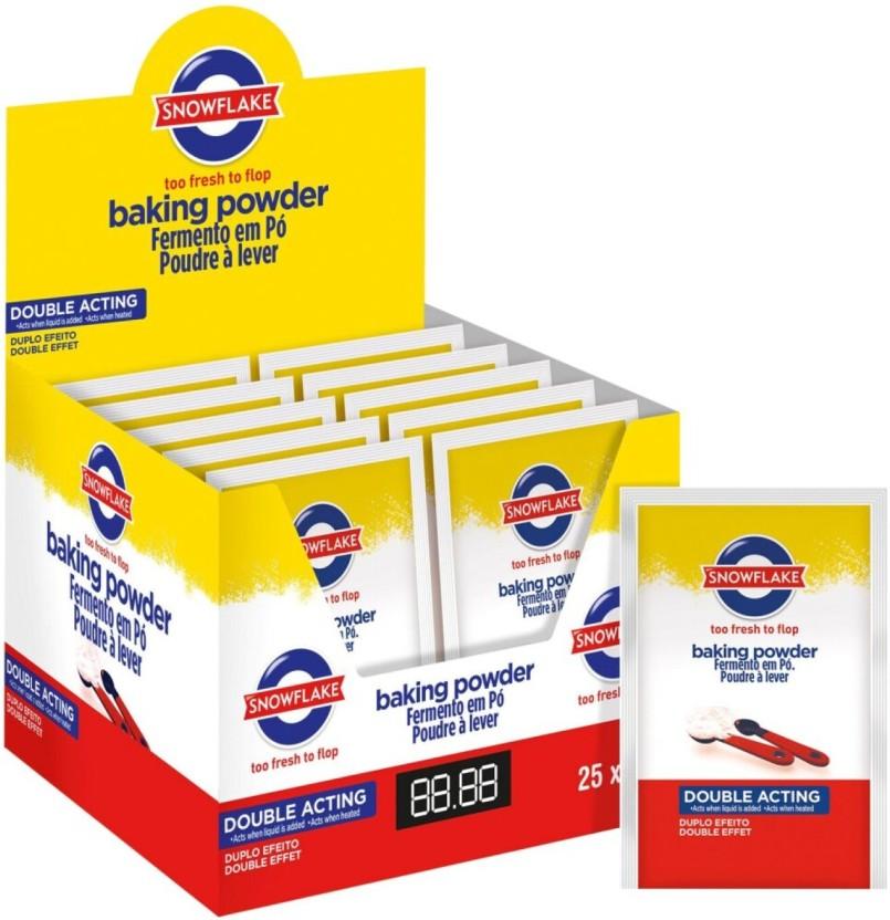 Snowflake Too Fresh To Flop Double Acting Baking Powder (25 x 50 g)