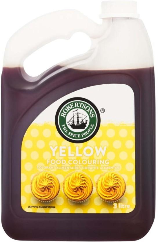ROBERTSONS_3 Food Colouring Yellow (3 l)