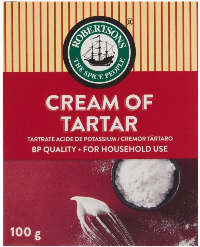 Robertsons House Hold Use Cream of Tartar Powder (24 x 100 g)