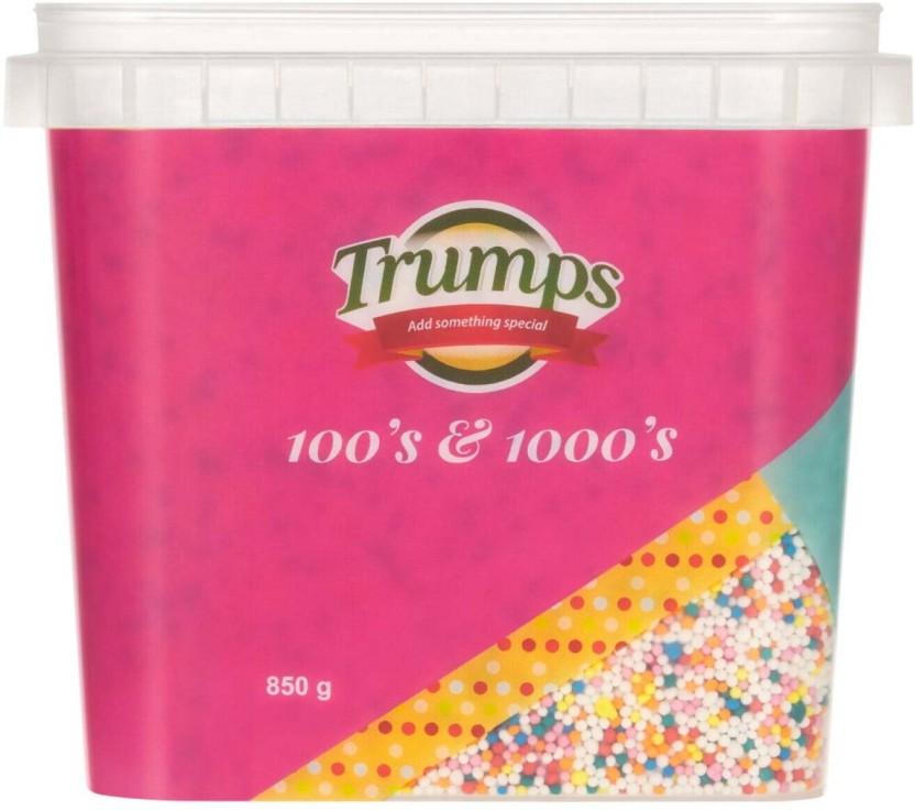 Trumps Sprinkles 100's & 1000's Sprinkles (850 g, Pack of 12)