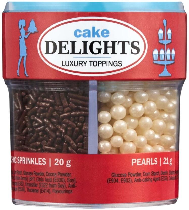 Delights Luxury Toppings ,Cake Topping (125 ml, Pack of 12)