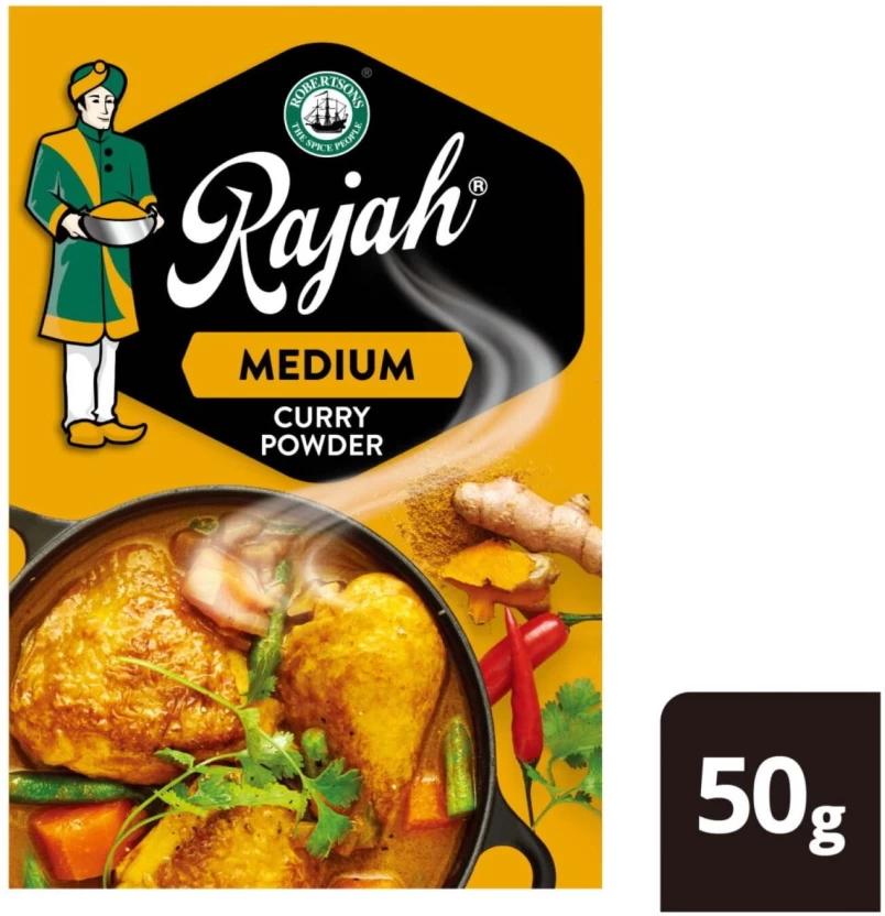Rajah Medium Curry Powder (50 g)