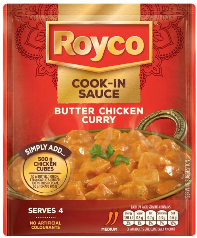 Royco Butter Chicken Curry Dry Cook In Sauce (50 g)