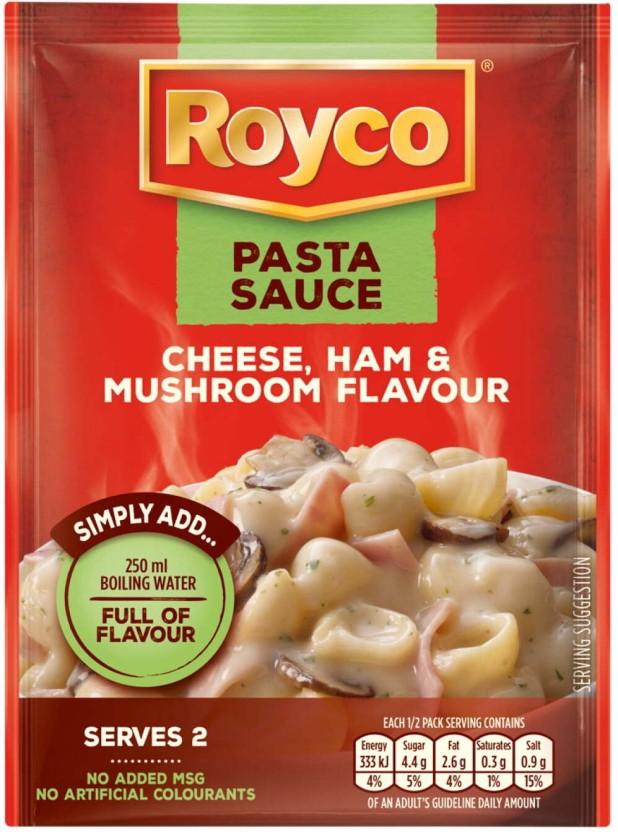 Royco Cheese Ham & Mushroom Flavour Pasta Sauce Sauce Mix (45 g)