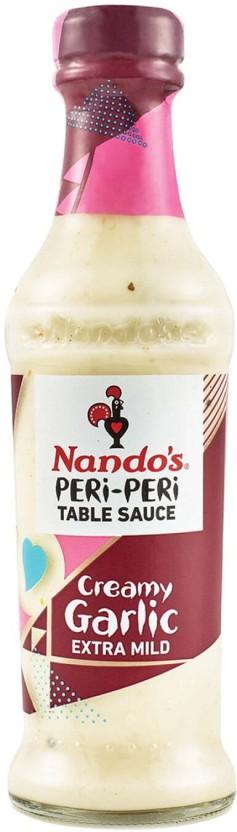 Nando'S Creamy Garlic Extra Mild Peri-Peri Table Sauce Sauce (250 g)