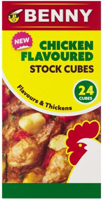 Benny Chicken Flavoured Stock Cubes (10 g)