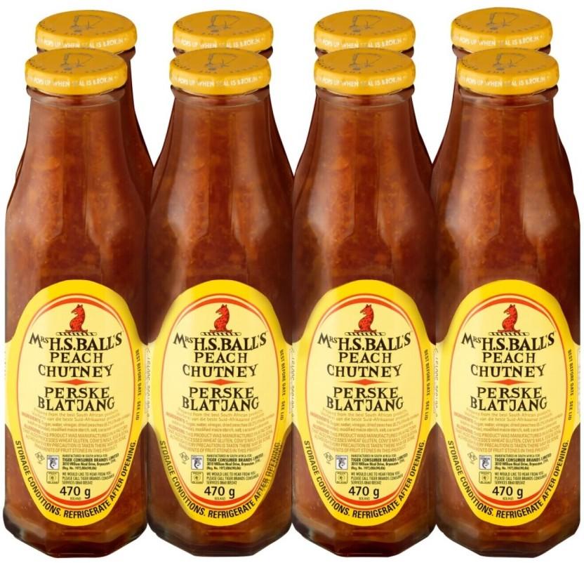 MRS BALL'S Perske Blatjang Dip (8 x 470 g)