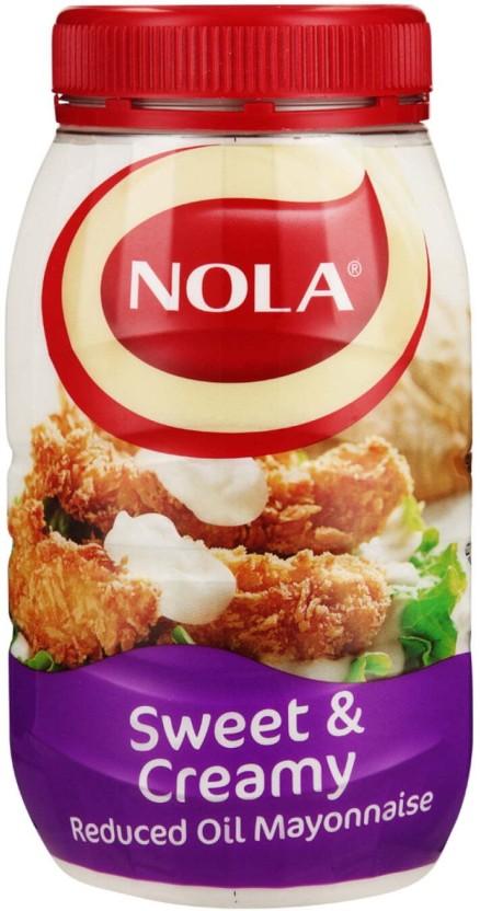 Nola Sweet & Creamy Reduced Oil Mayonnaise Mayonnaise (6 x 780 g)