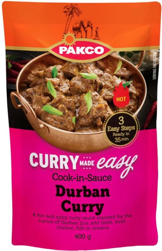 Pakco Durban Curry Cook-in-Sauce Sauce (400 g)