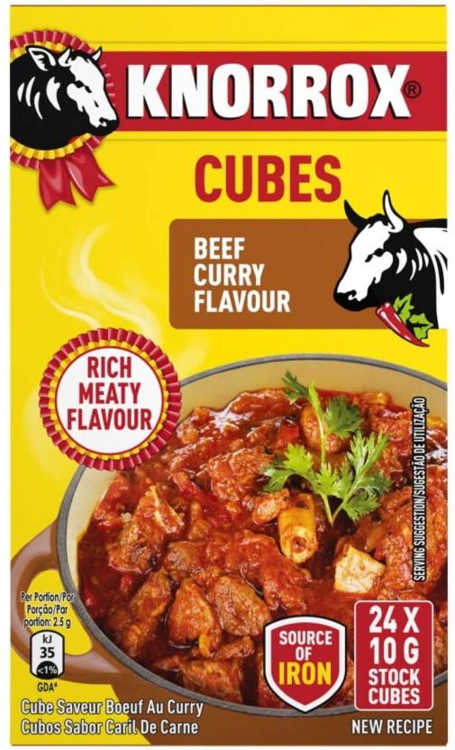 Knorrox Beef Curry Flavour (10 x 24 g)