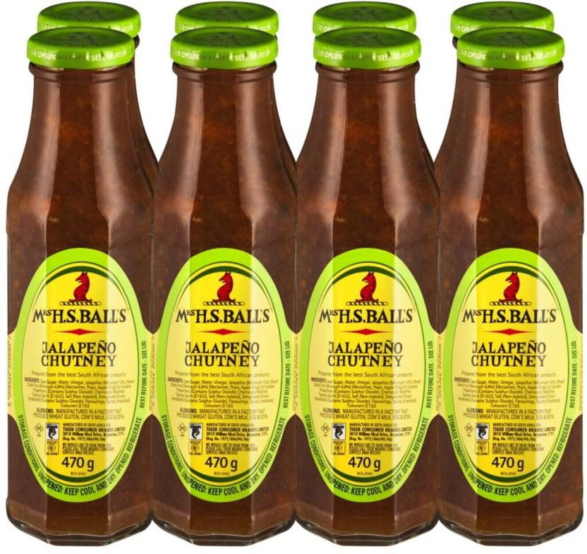 MRS BALL'S Jalapeno Dip (8 x 470 g)