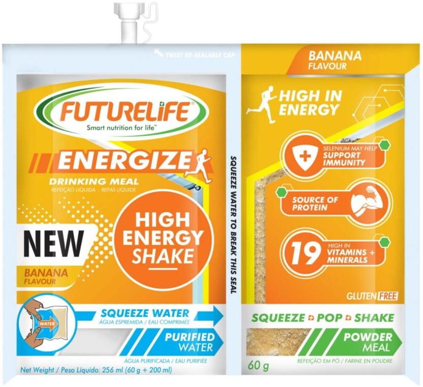 Futurelife Energizer Drinking Meal Energy Drink (Banana Flavoured, 260 g)