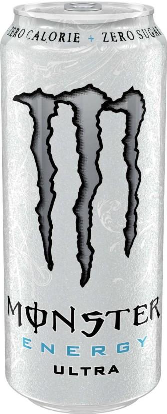 Monster Ultra Energy Drink Energy Drink (Light Refreshing Citrus Flavoured, 4 x 500 ml)
