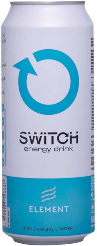 Switch Element Energy Drink (Tropical Flavoured, 24 x 500 ml)