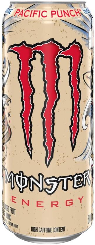 Monster Pacific Punch Energy Drink (Classic Fruit Punch Flavoured, 500 ml)