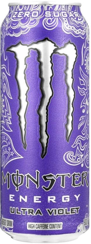 Monster Ultra Violet Energy Drink (Citrus & Grape Flavoured, 500 ml)