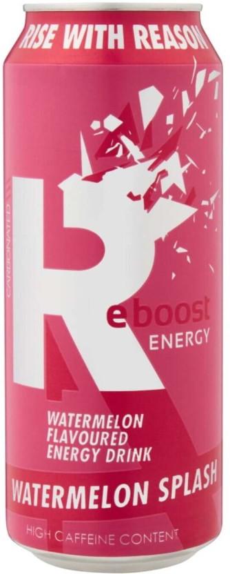Reboost Energy Drink Energy Drink (Watermelon Splash Flavoured, 500 ml)