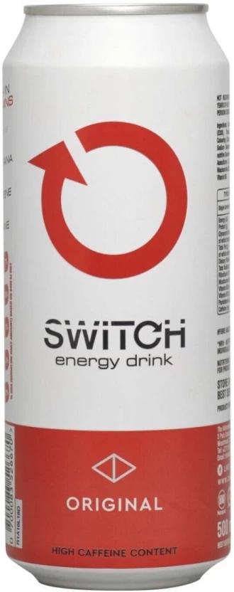 Switch Original Energy Drink (Plain Flavoured, 500 ml)