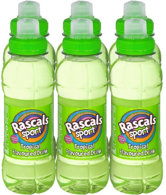 Rascals Flavoured Sports Drink (Tropical Flavoured, 6 x 300 ml)