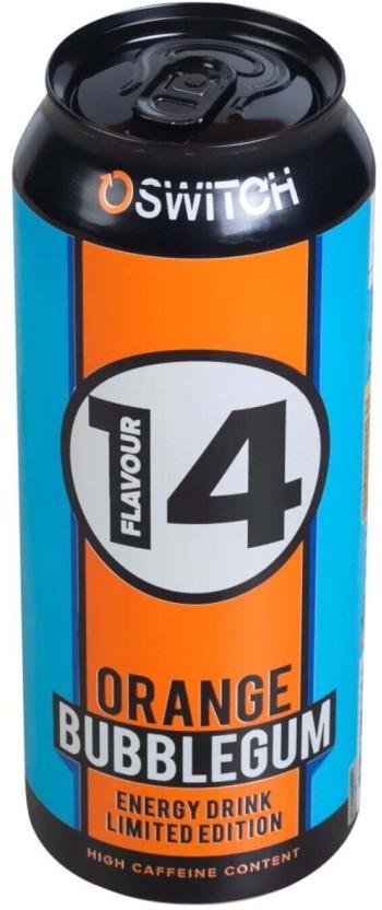 Switch Limited Edition Energy Drink (Orange Flavoured, 500 ml)