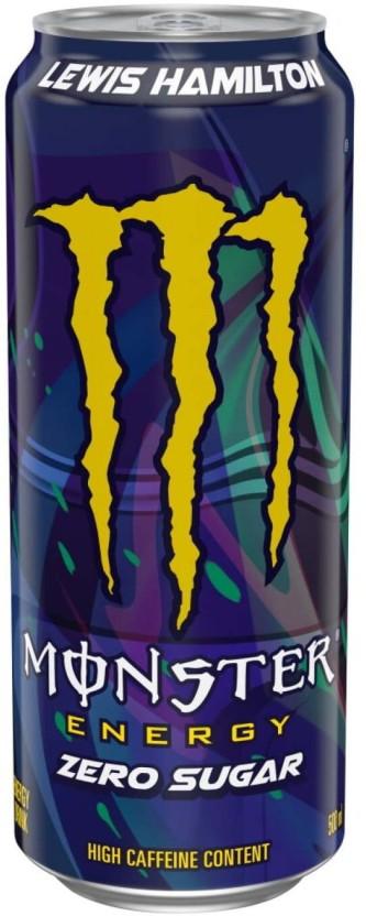 Monster Lewis Hamilton Zero Sugar Energy Drink (Peach Nectarine Flavoured, 500 ml)