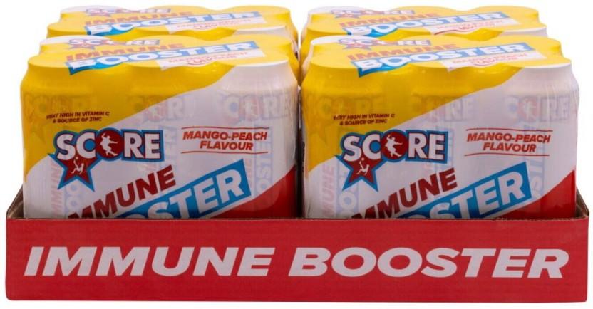 Score Immune Booster Energy Drink (Mango Flavoured, 24 x 500 ml)