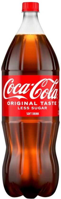 Coca-Cola Original Taste Less Sugar (2 L)